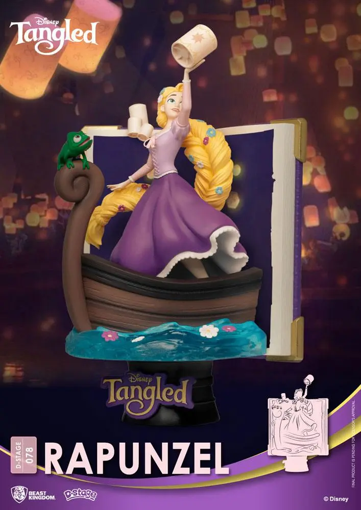 Disney Story Book Series D-Stage PVC Dioráma Rapunzel 15 cm produktová fotografia