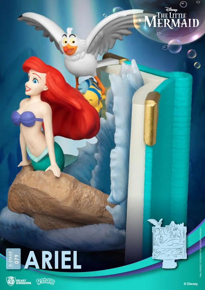 Disney Story Book Series D-Stage PVC Dioráma Ariel 15 cm produktová fotografia