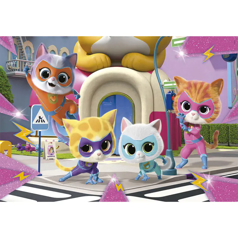 Disney SuperKitties puzzle 2x20 dielikov produktová fotografia