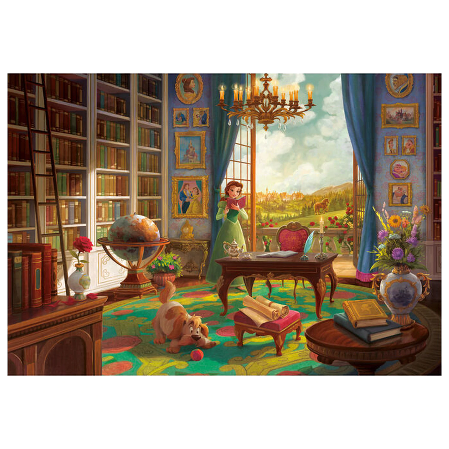 Disney Beauty and the Beast Belle puzzle 500 kusov produktová fotografia