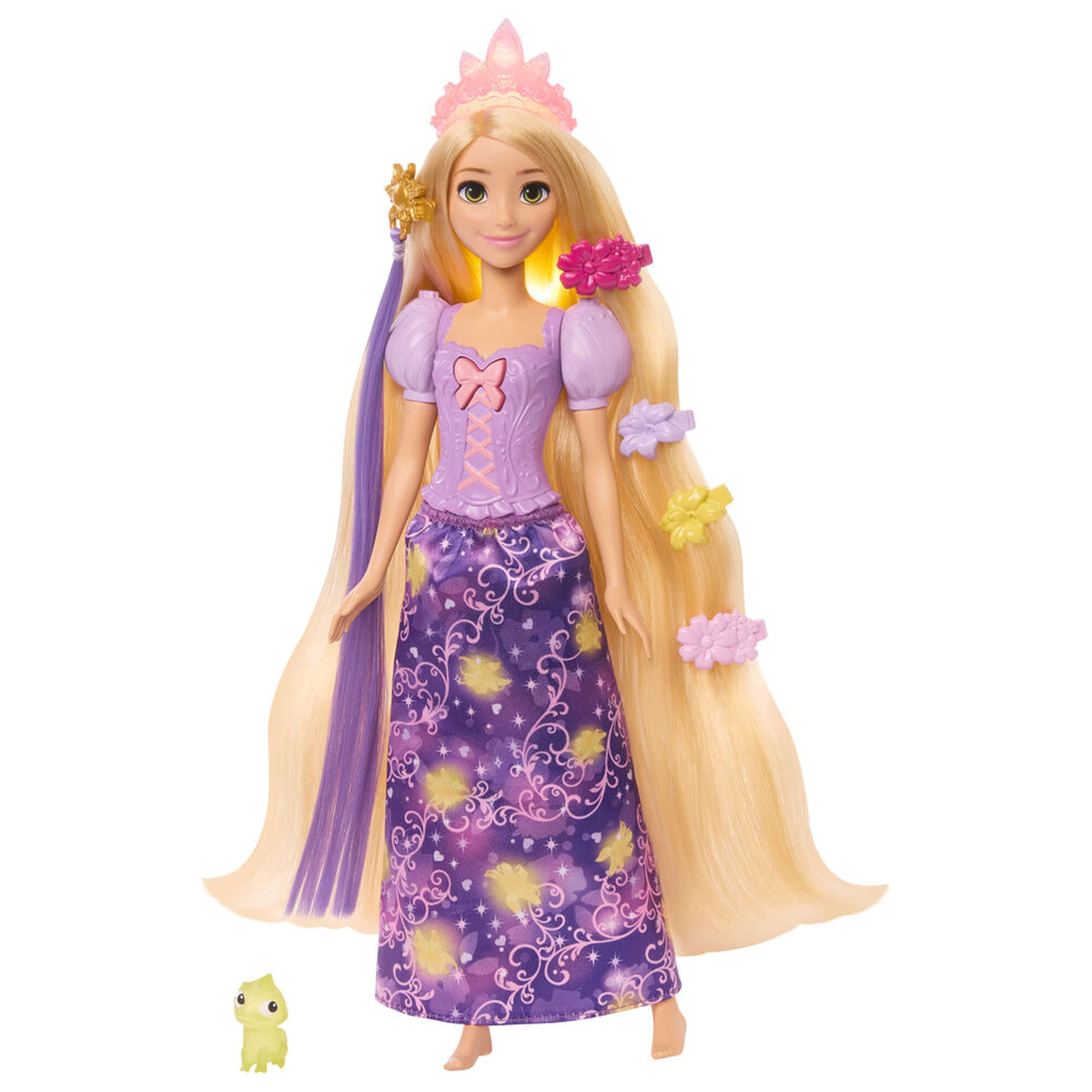 Disney Tangled Odhaľ Rapunzel bábika produktová fotografia