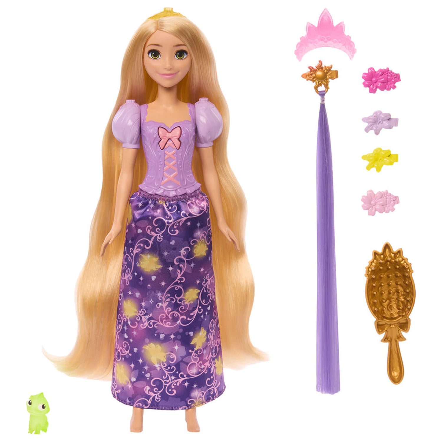 Disney Tangled Odhaľ Rapunzel bábika produktová fotografia