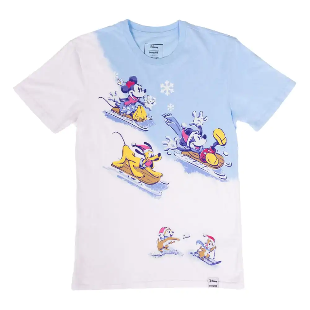 Disney Loungefly Tee tričko unisex Mickey and Friends Winter Wonderland termékfotó