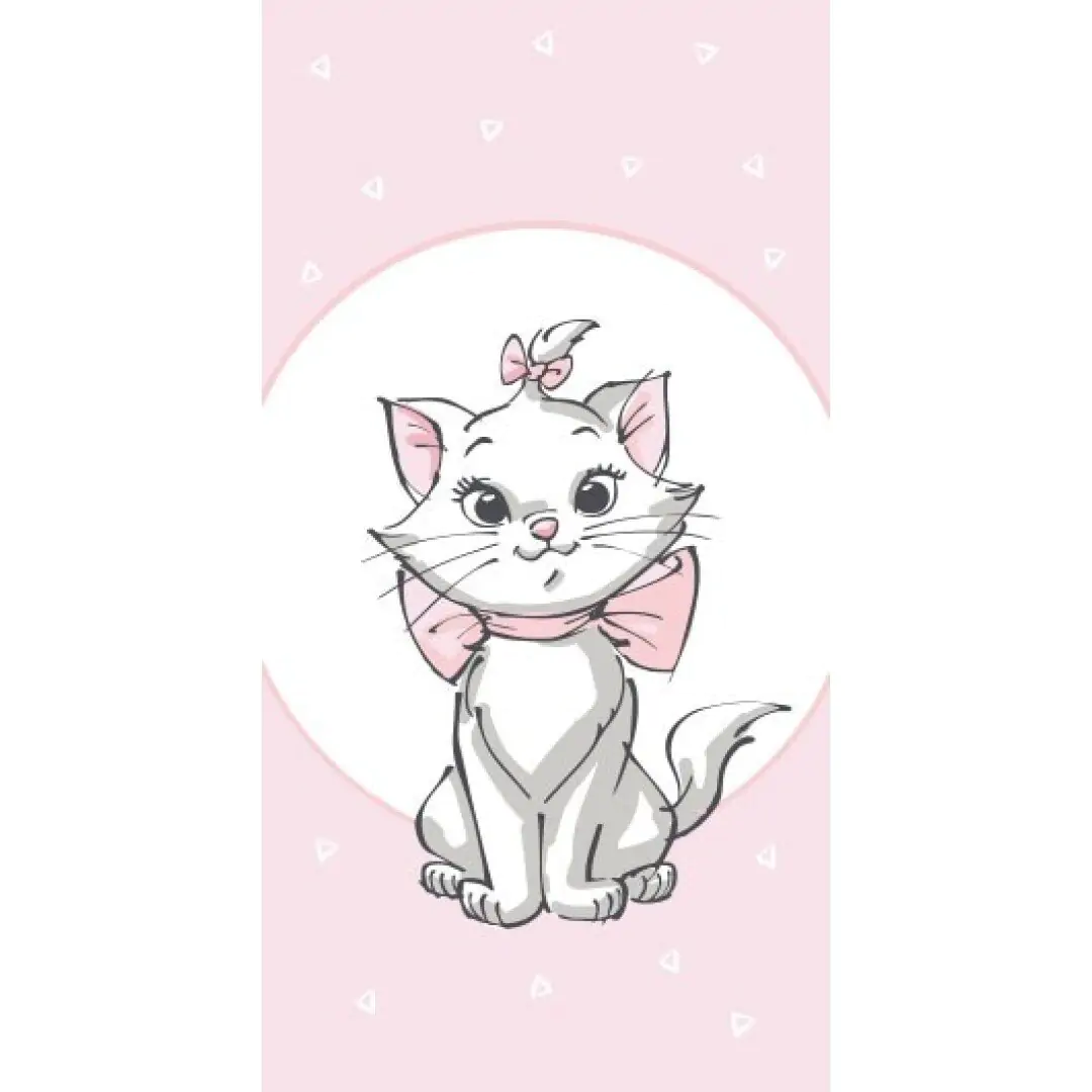 Disney The Aristocats Marie bavlnená plážová osuška 70x140cm produktová fotografia