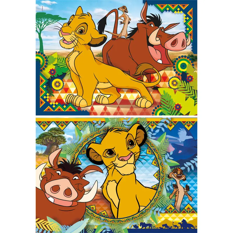 Disney The Lion King puzzle 2x60 kusov termékfotó