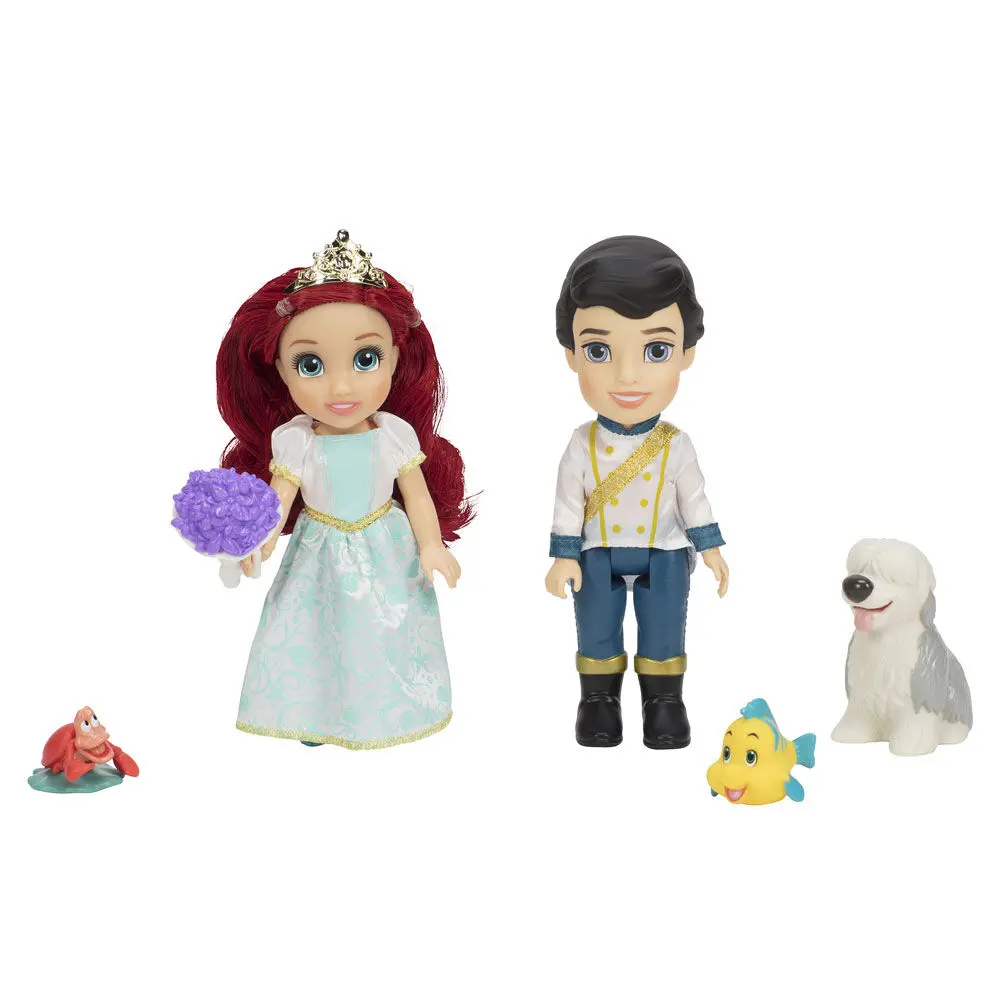 Disney The Little Mermaid Ariel + Eric bábiky 15 cm termékfotó