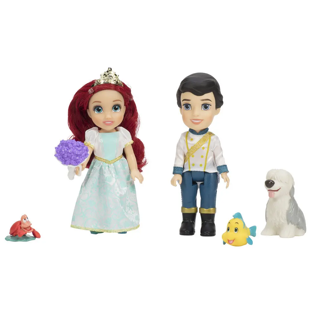 Disney The Little Mermaid Ariel + Eric bábiky 15 cm termékfotó