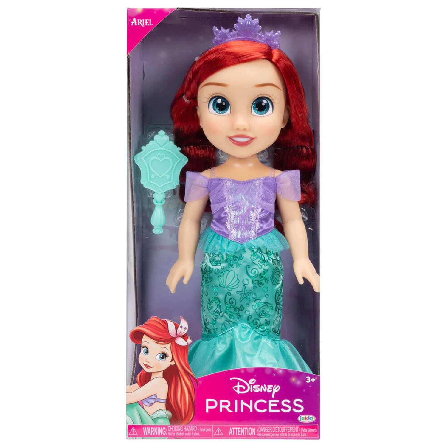 Disney The Little Mermaid Ariel bábika 38cm produktová fotografia