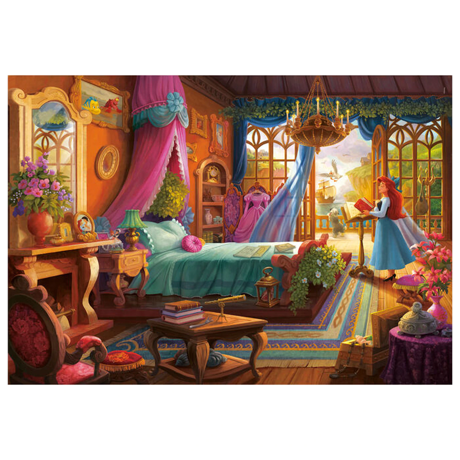 Disney The Little Mermaid Ariel puzzle 500 ks produktová fotografia