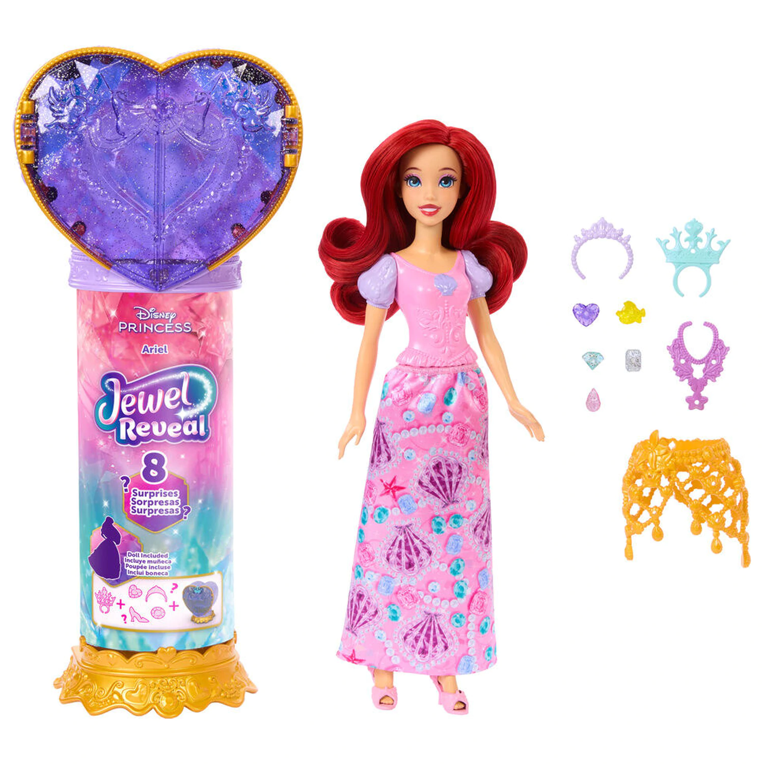 Disney The Little Mermaid Odhalenie bábika Ariel produktová fotografia