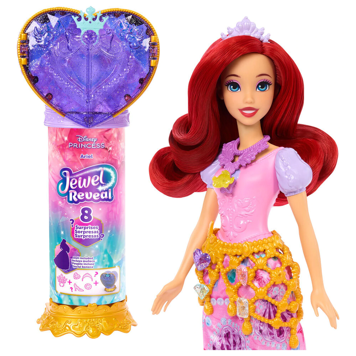 Disney The Little Mermaid Odhalenie bábika Ariel produktová fotografia