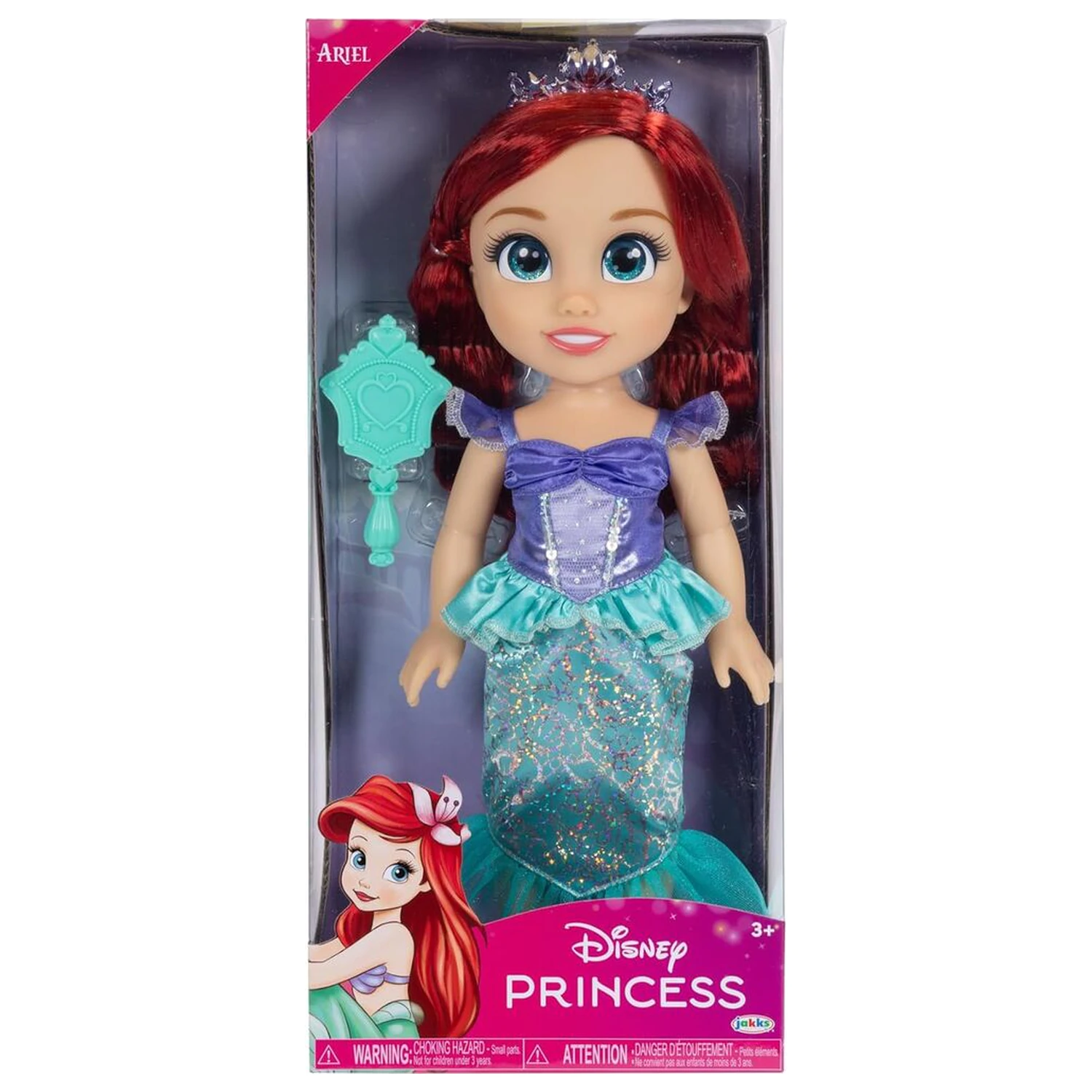 Disney The Mermaid Little Ariel bábika 38cm produktová fotografia