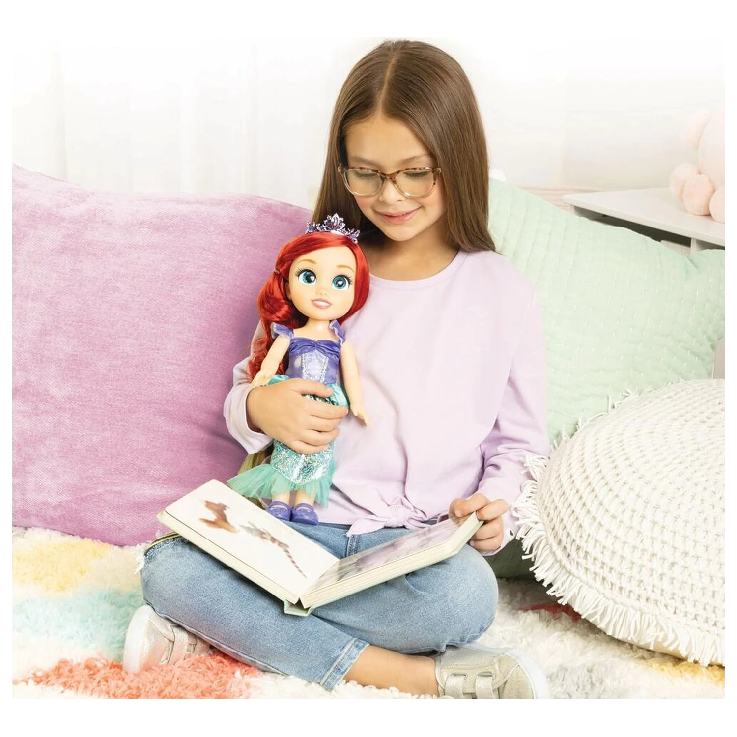 Disney The Mermaid Little Ariel bábika 38cm produktová fotografia