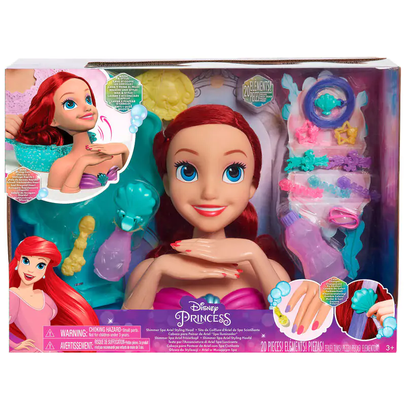 Disney The Mermaid Little Ariel spa bábika produktová fotografia