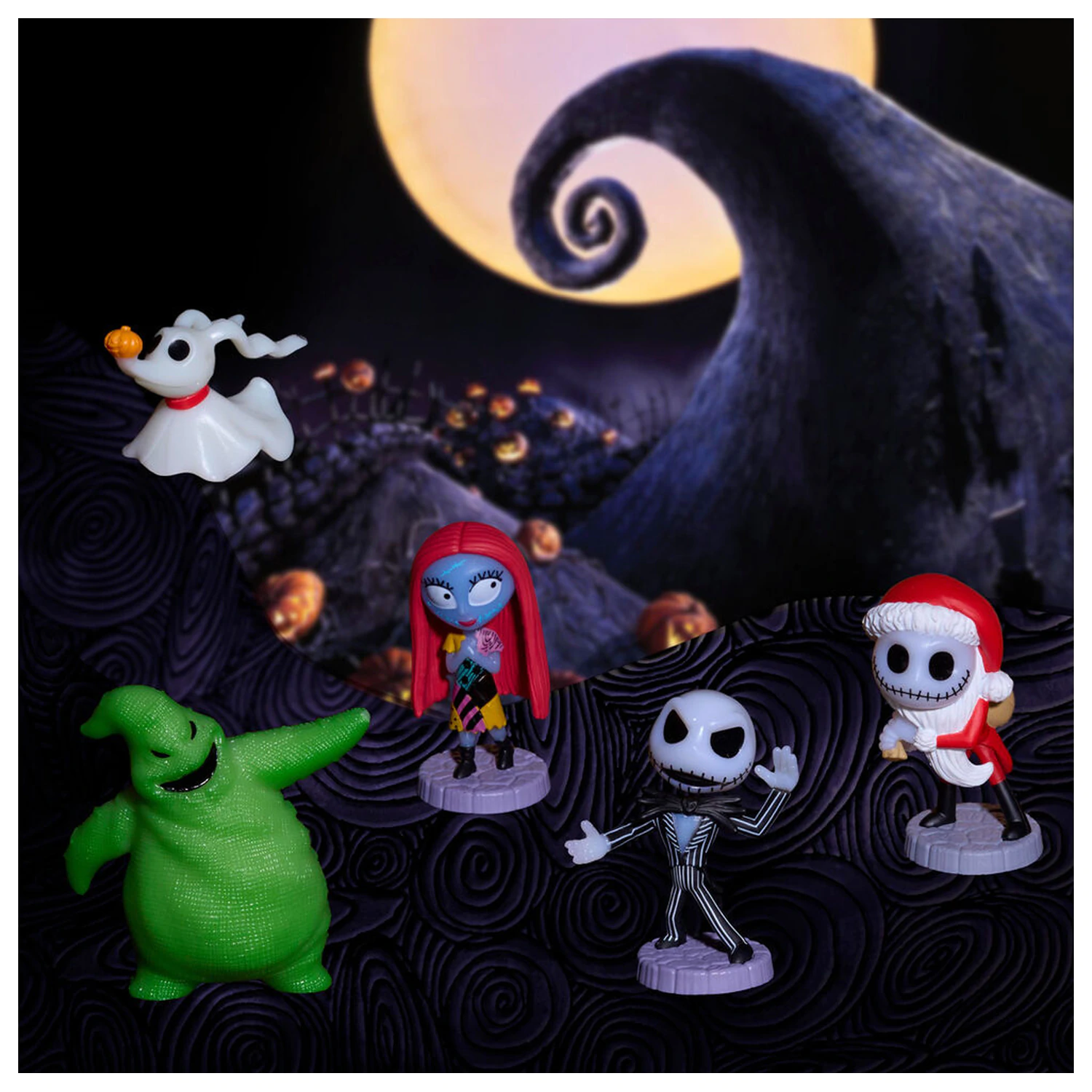 Disney The Nightmare Before Christmas balenie 5 figúrok produktová fotografia