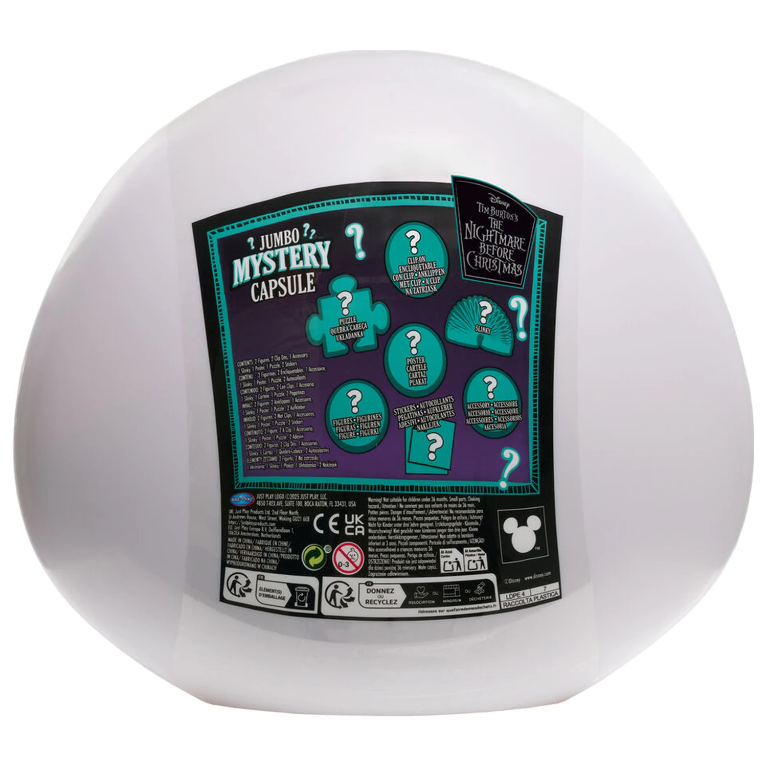 Disney The Nightmare Before Christmas Jack jumbo záhadný box produktová fotografia