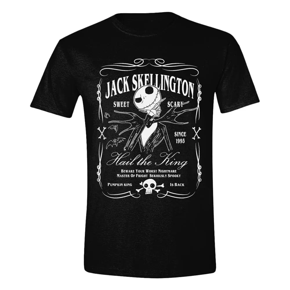 Disney The Nightmare Before Christmas Jack Skellington Label tričko produktová fotografia