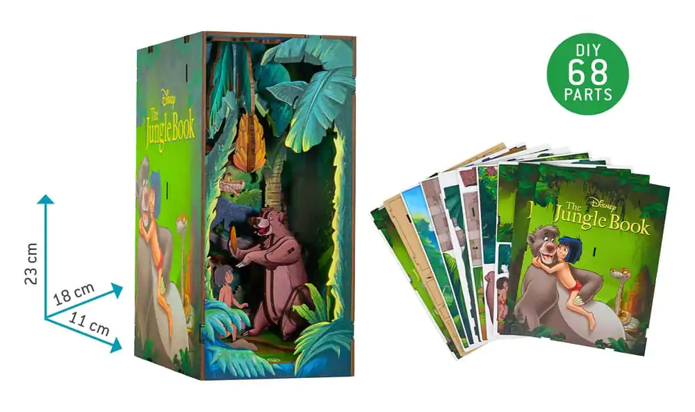 Disney Tiny Adventures Book Nook Mini Diorama Kniha džunglí 23 cm produktová fotografia