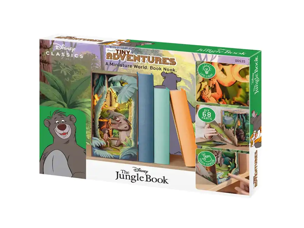 Disney Tiny Adventures Book Nook Mini Diorama Kniha džunglí 23 cm produktová fotografia