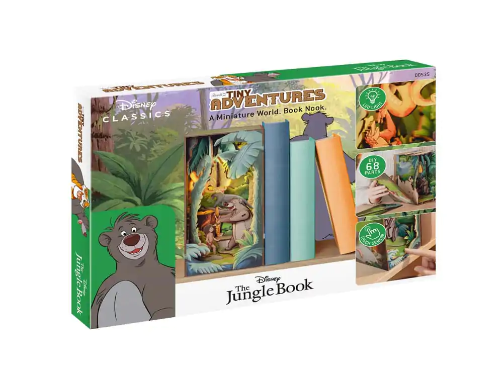 Disney Tiny Adventures Book Nook Mini Diorama Kniha džunglí 23 cm produktová fotografia