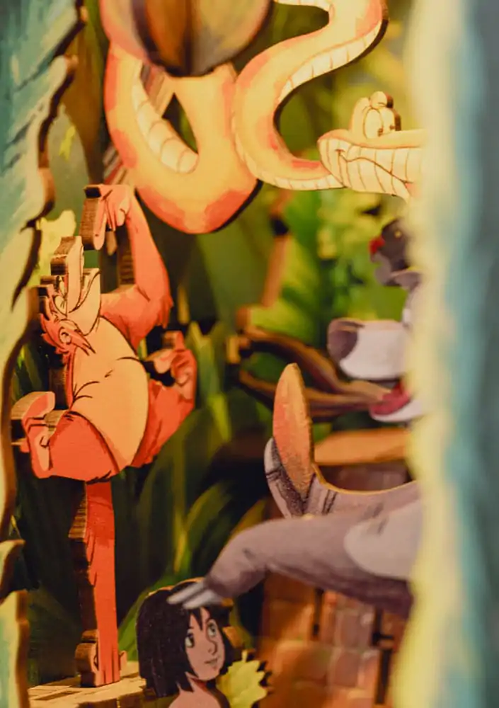 Disney Tiny Adventures Book Nook Mini Diorama Kniha džunglí 23 cm produktová fotografia