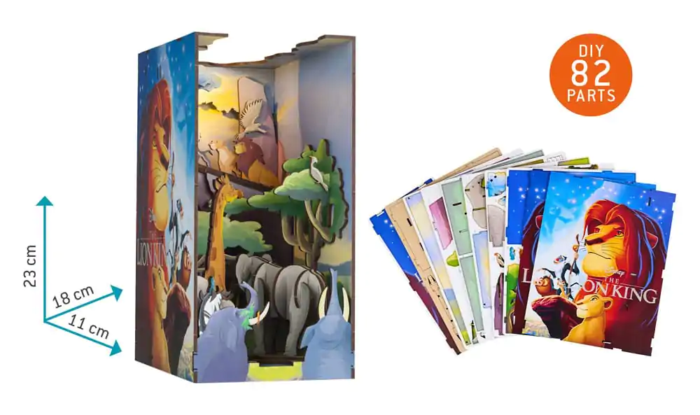 Disney Tiny Adventures Zarážka na knihy Mini Dioráma The Lion King 23 cm produktová fotografia