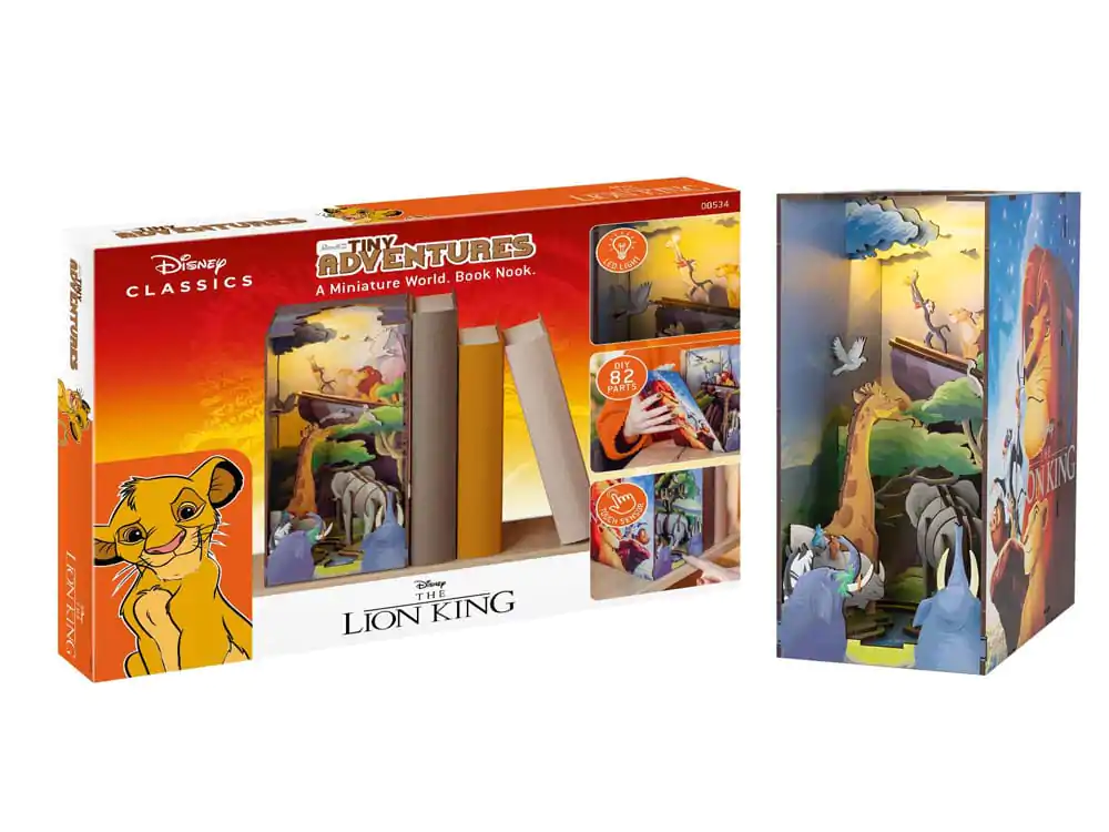 Disney Tiny Adventures Zarážka na knihy Mini Dioráma The Lion King 23 cm produktová fotografia