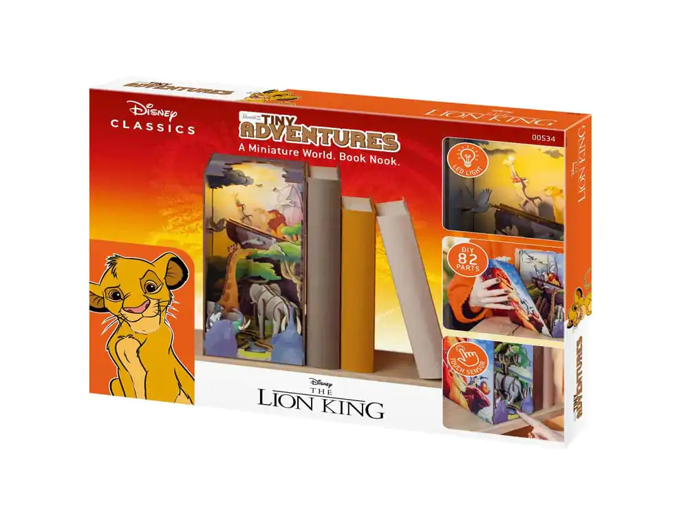 Disney Tiny Adventures Zarážka na knihy Mini Dioráma The Lion King 23 cm produktová fotografia