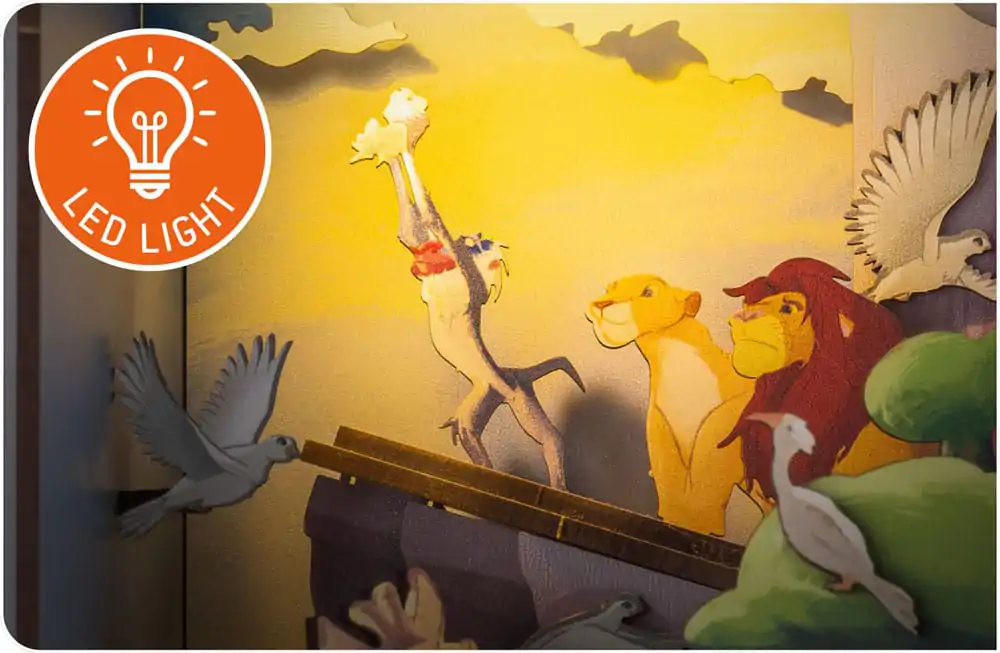 Disney Tiny Adventures Zarážka na knihy Mini Dioráma The Lion King 23 cm produktová fotografia