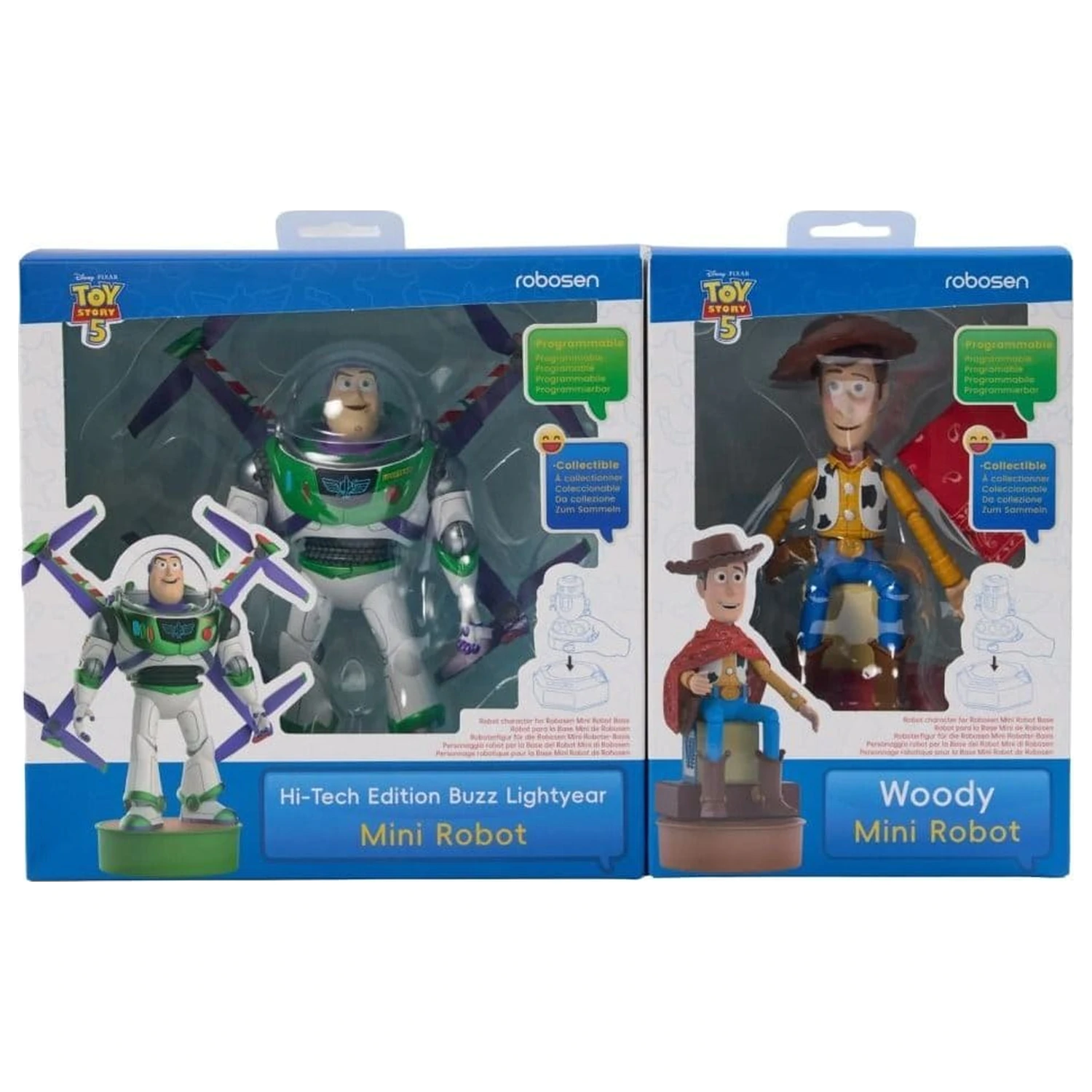 Disney Interactive Robot Toy Story 5 Set - Buzz Lightyear & Woody (Hi-Tech Edition) *English Version* produktová fotografia