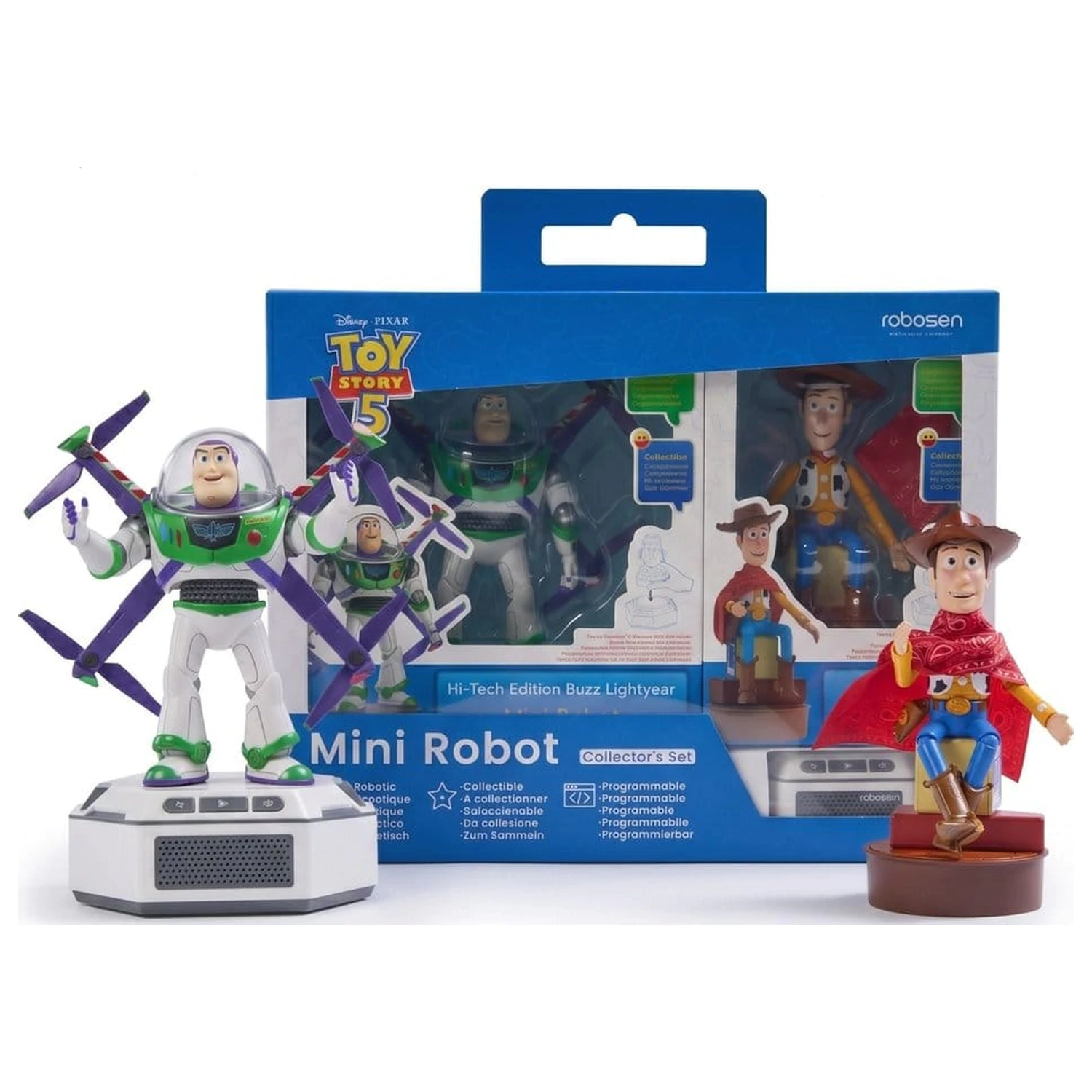 Disney Interactive Robot Toy Story 5 Set - Buzz Lightyear & Woody (Hi-Tech Edition) *English Version* produktová fotografia
