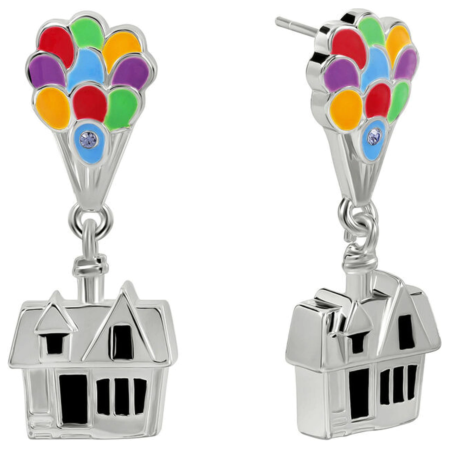 Disney Up Balloon House náušnice produktová fotografia