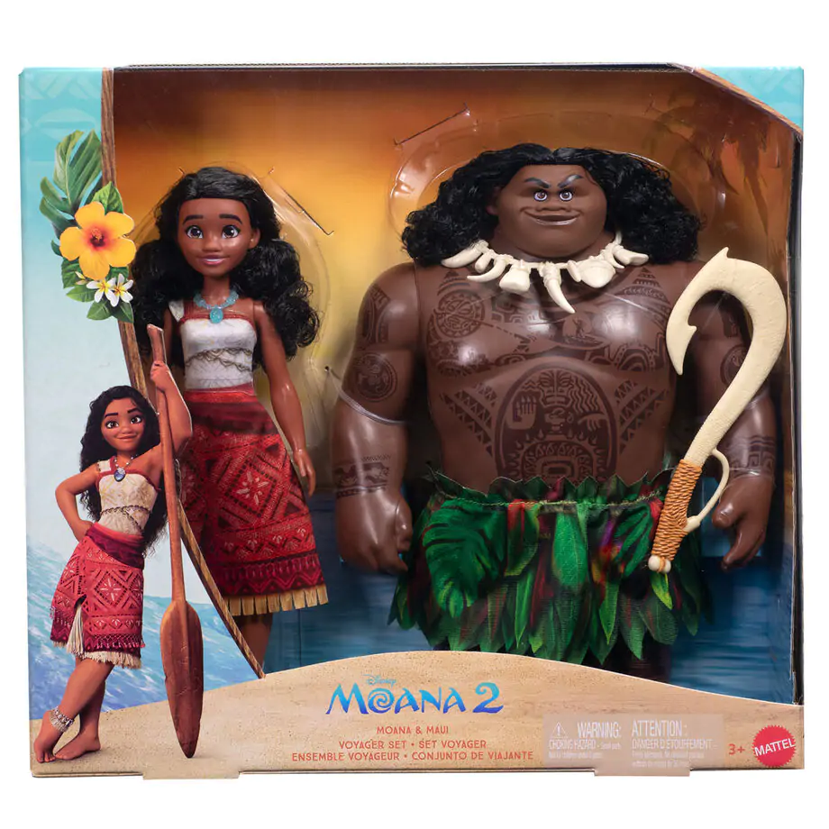 Disney Vaiana Moana 2 Maui & Vaiana 2 bábiky produktová fotografia