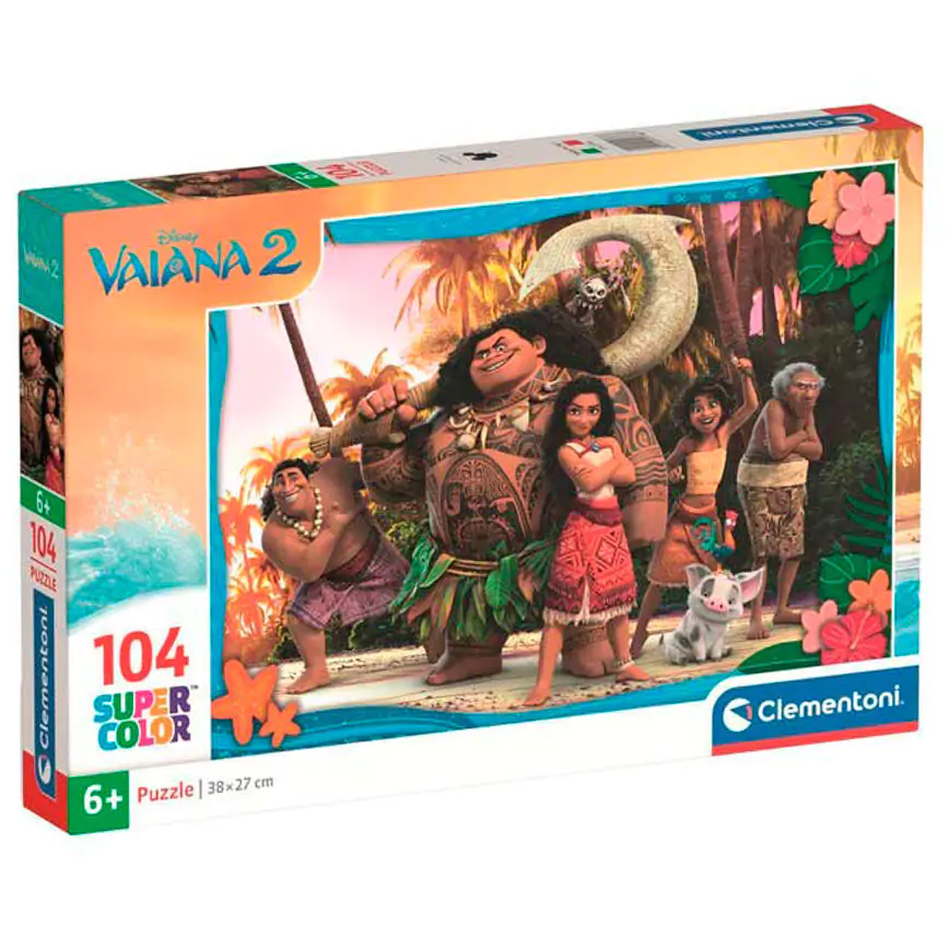 Disney Vaiana Moana 2 puzzle 104 dielikov produktová fotografia