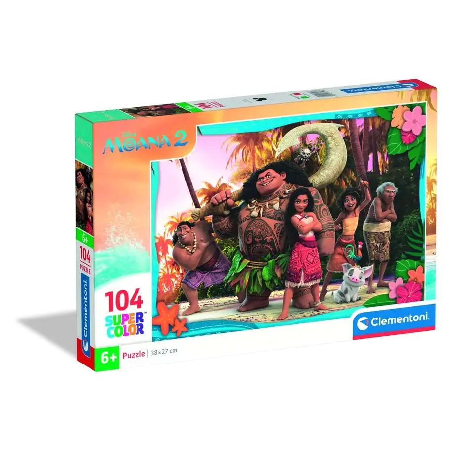 Disney Vaiana Moana 2 puzzle 104 dielikov produktová fotografia