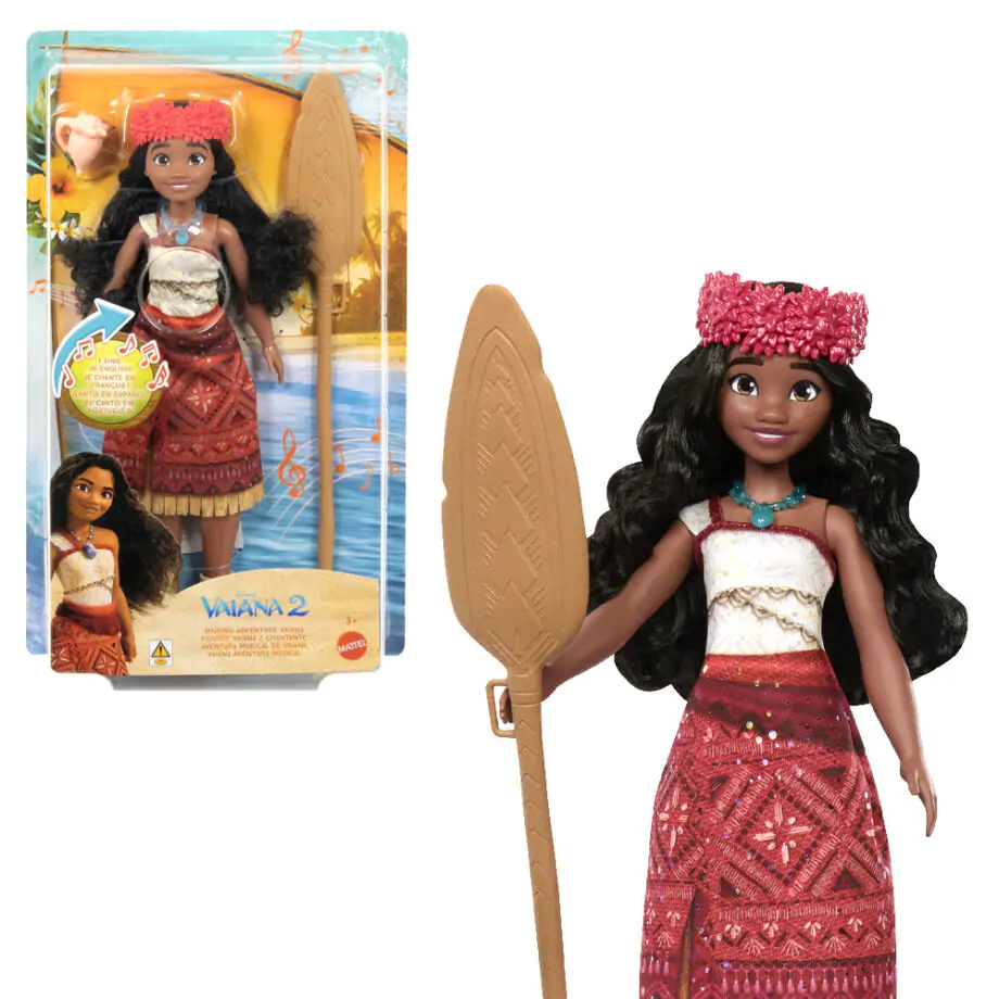 Disney Vaiana Moana 2 Singing Adventure Vaiana bábika produktová fotografia