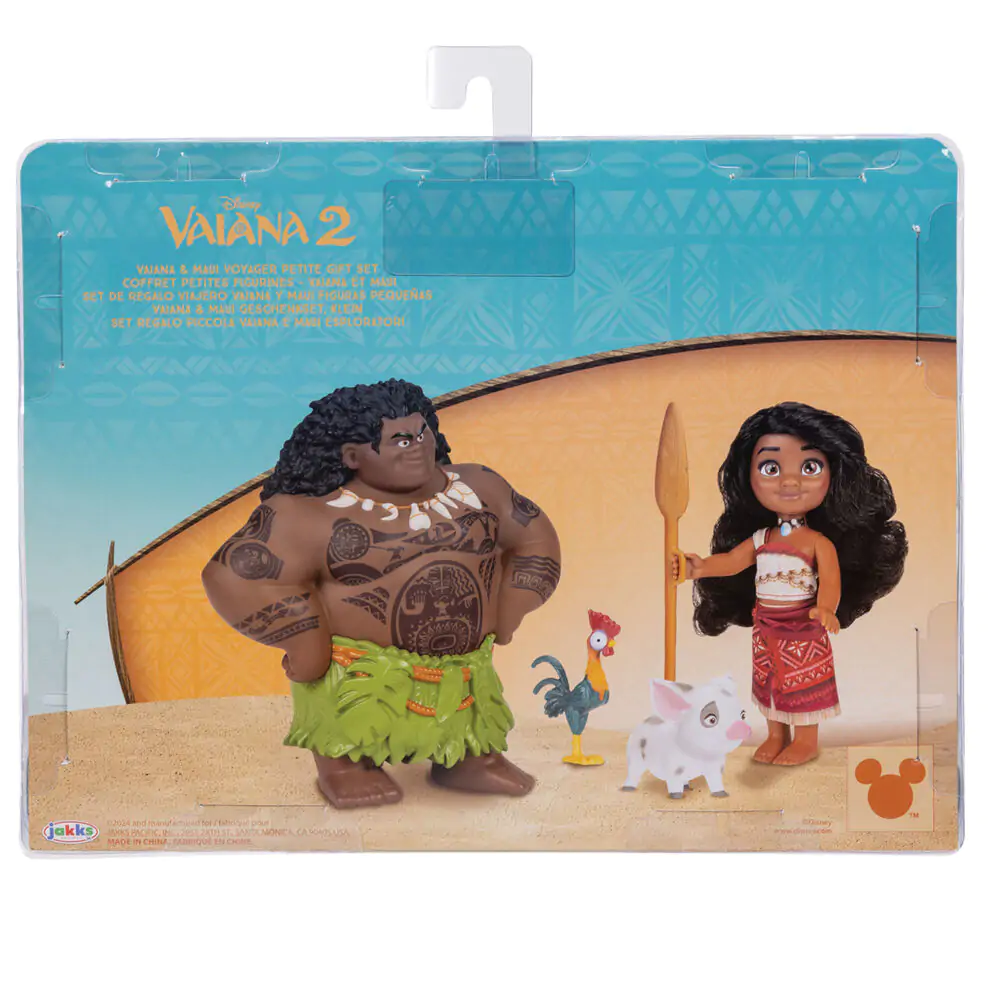 Disney Vaiana Moana 2 Vaiana & Maui bábika 15cm termékfotó