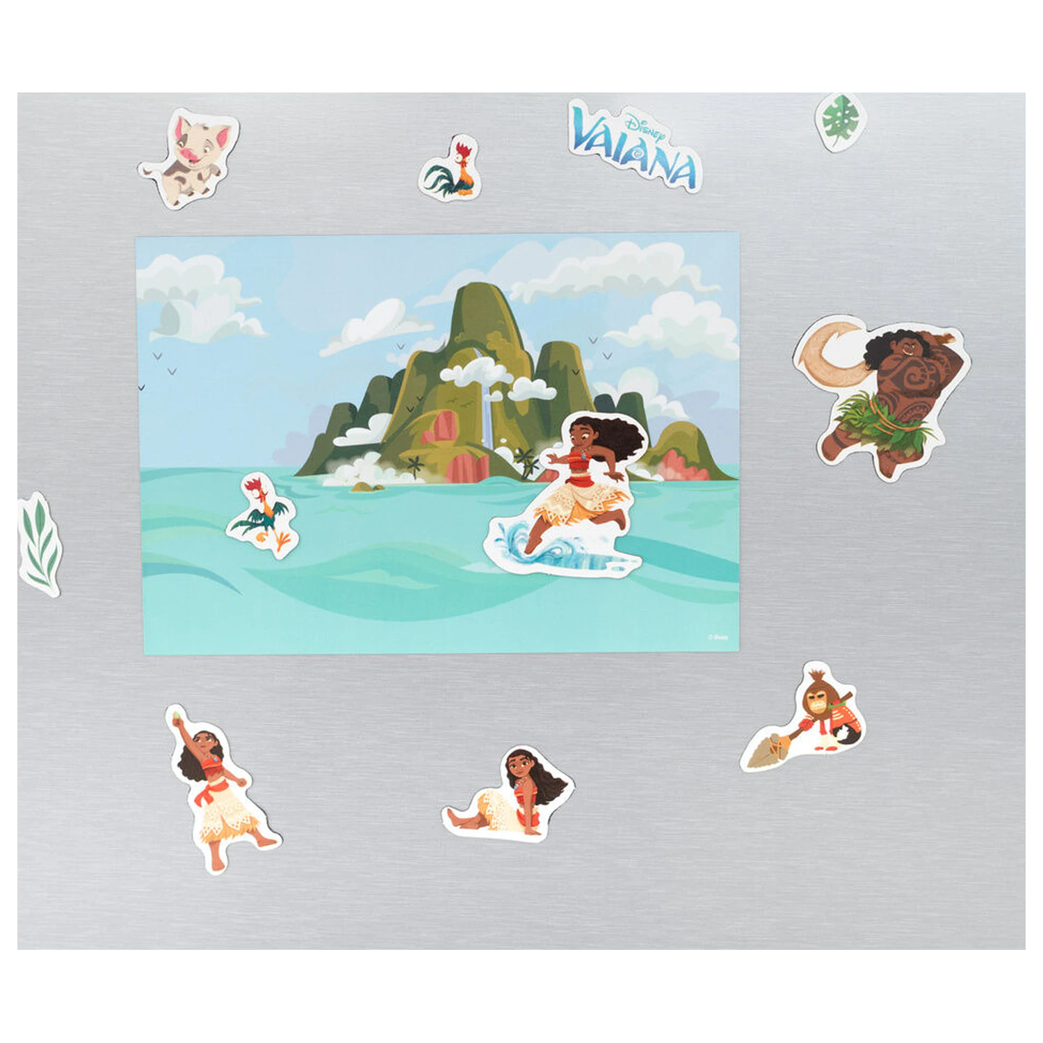 Disney Vaiana Moana sada vyrezávaných magnetov produktová fotografia