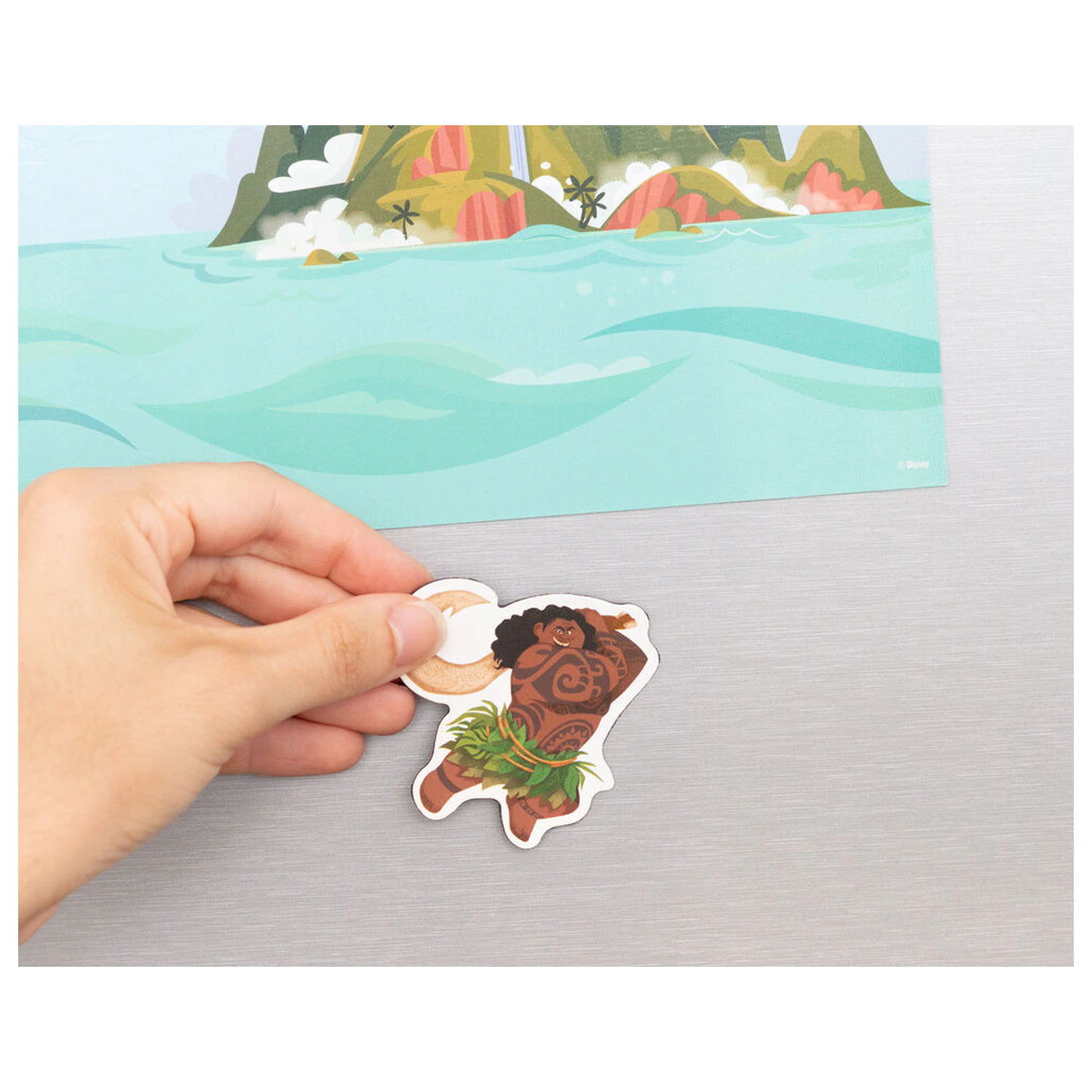Disney Vaiana Moana sada vyrezávaných magnetov produktová fotografia