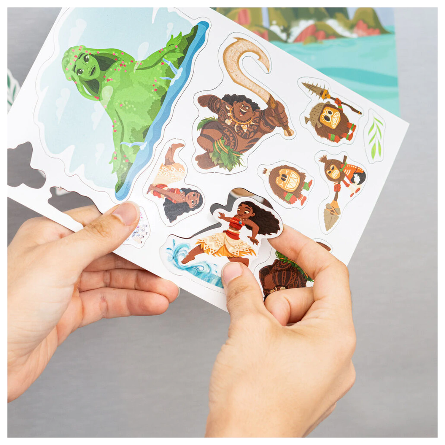 Disney Vaiana Moana sada vyrezávaných magnetov produktová fotografia