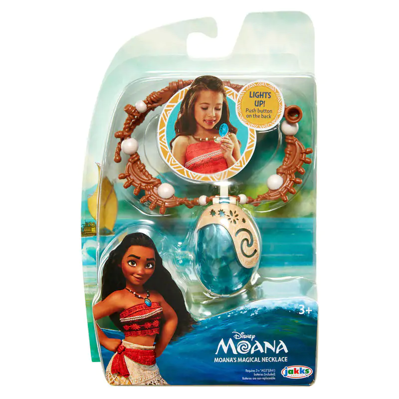 Disney Vaiana Moana magic náhrdelník so svetlami produktová fotografia