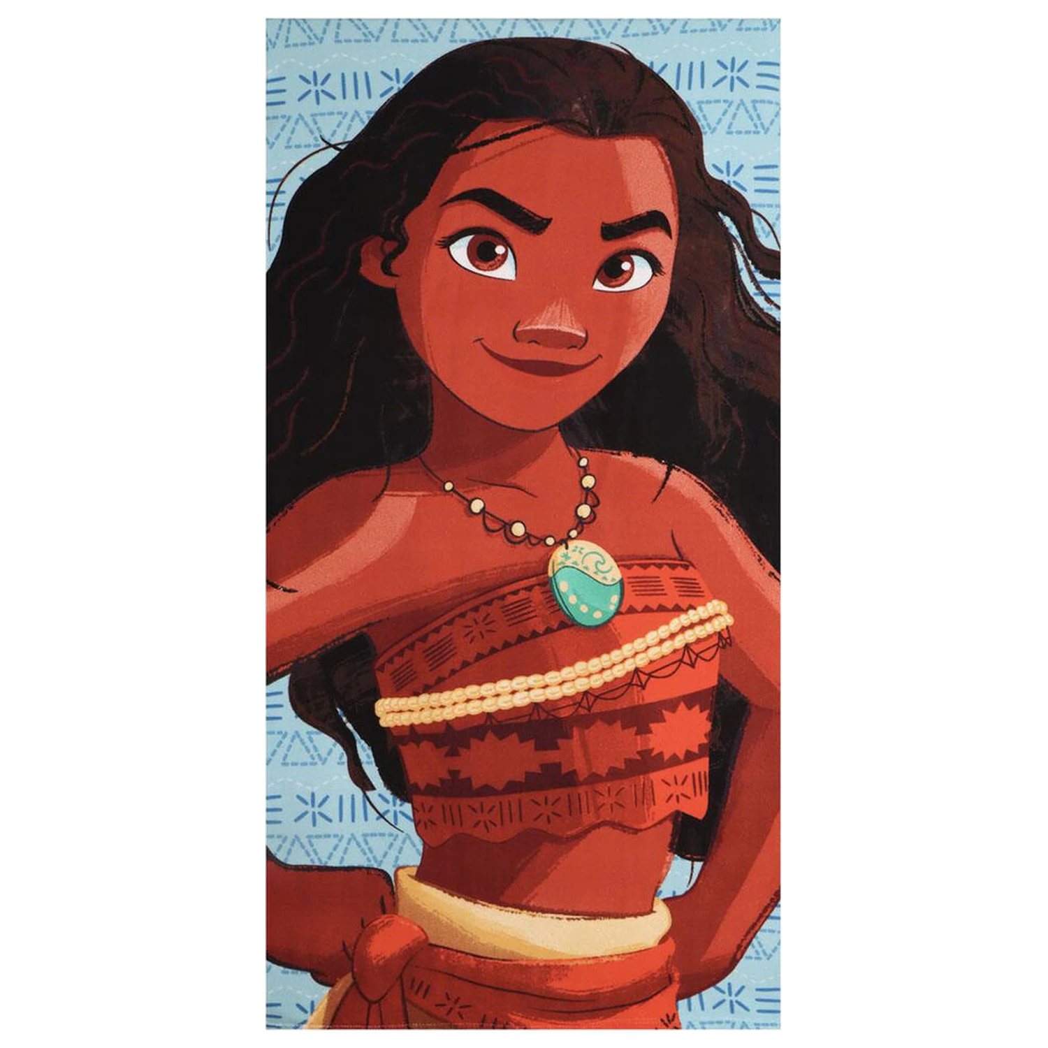 Disney Vaiana Moana plážový uterák z mikrovlákna produktová fotografia