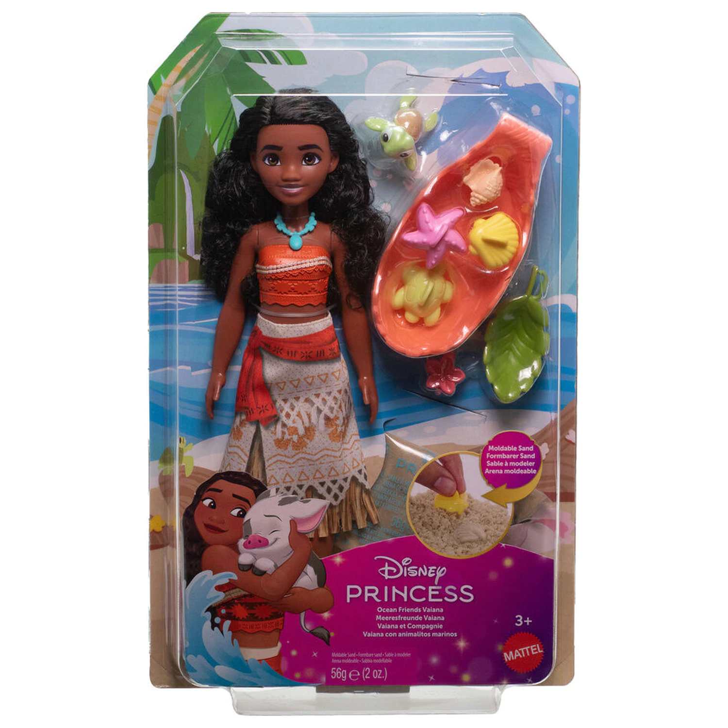 Disney Vaiana Moana Ocean Friends bábika Vaiana produktová fotografia