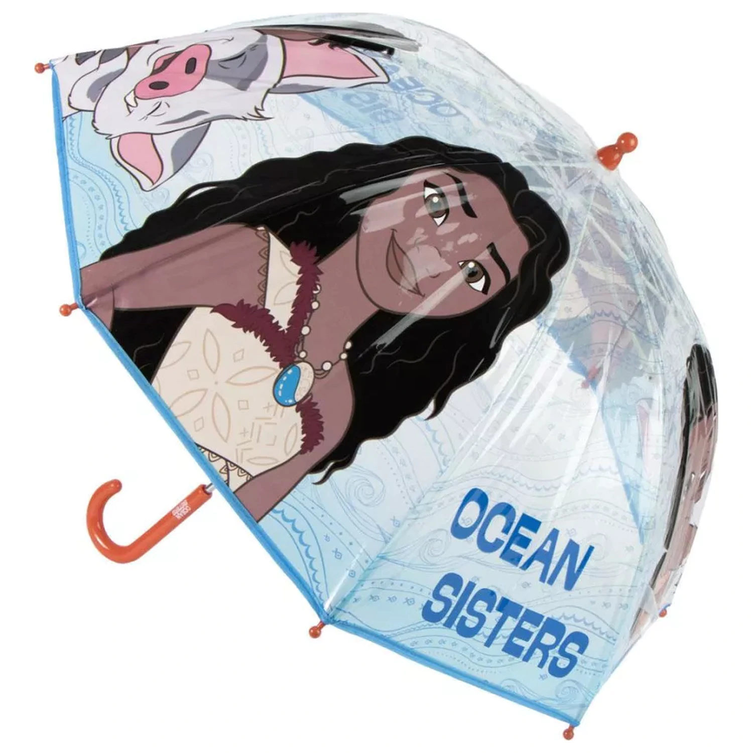 Disney Moana Ocean Sisters Detský transparentný dáždnik produktová fotografia