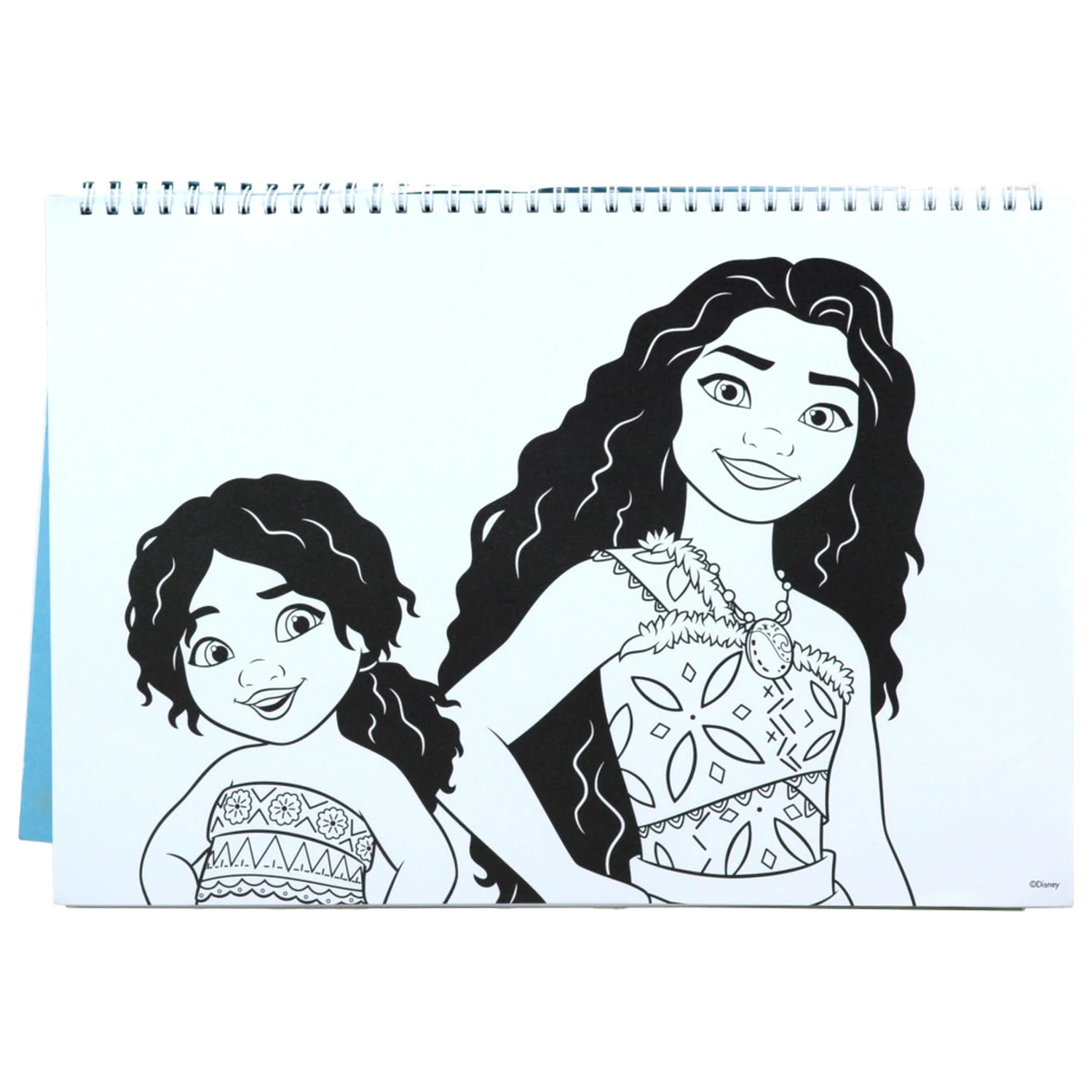 Disney Moana Together Again A/4 špirálový skicár so 40 listami a nálepkami produktová fotografia