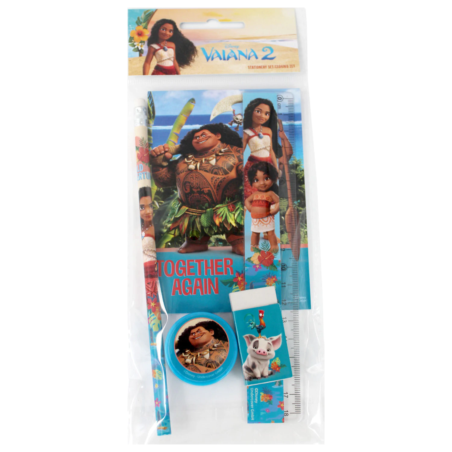 Disney Moana Together Again súprava papiernictva 5 kusov produktová fotografia