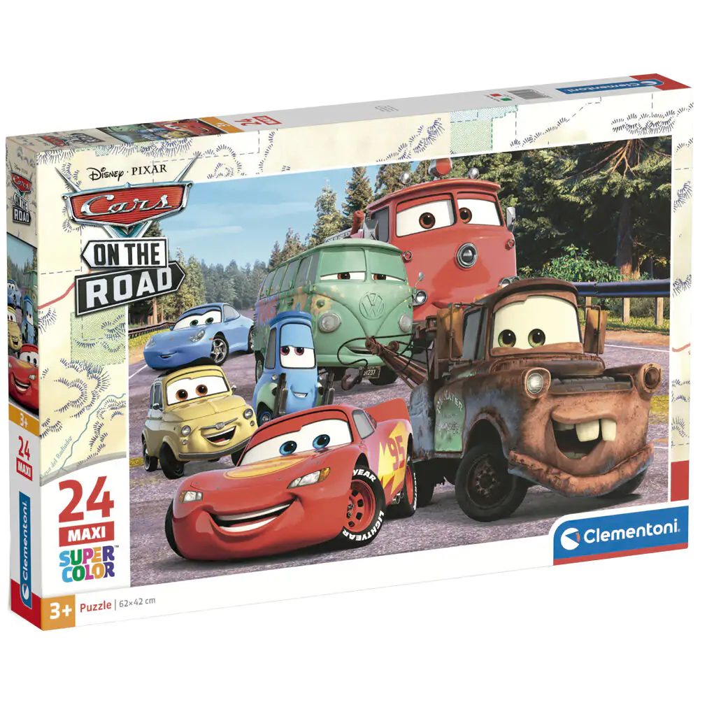 Disney Cars maxi puzzle 24 kusov termékfotó