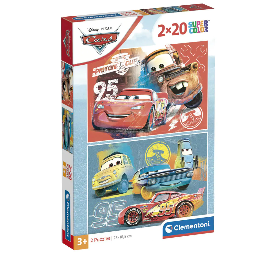 Disney Cars puzzle 2x20ks produktová fotografia