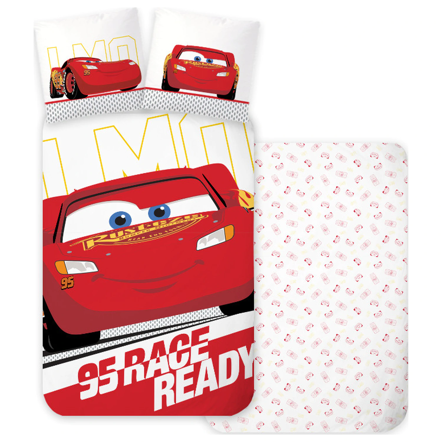 Disney Cars Ready detská, predškolská obliečka na perinu produktová fotografia