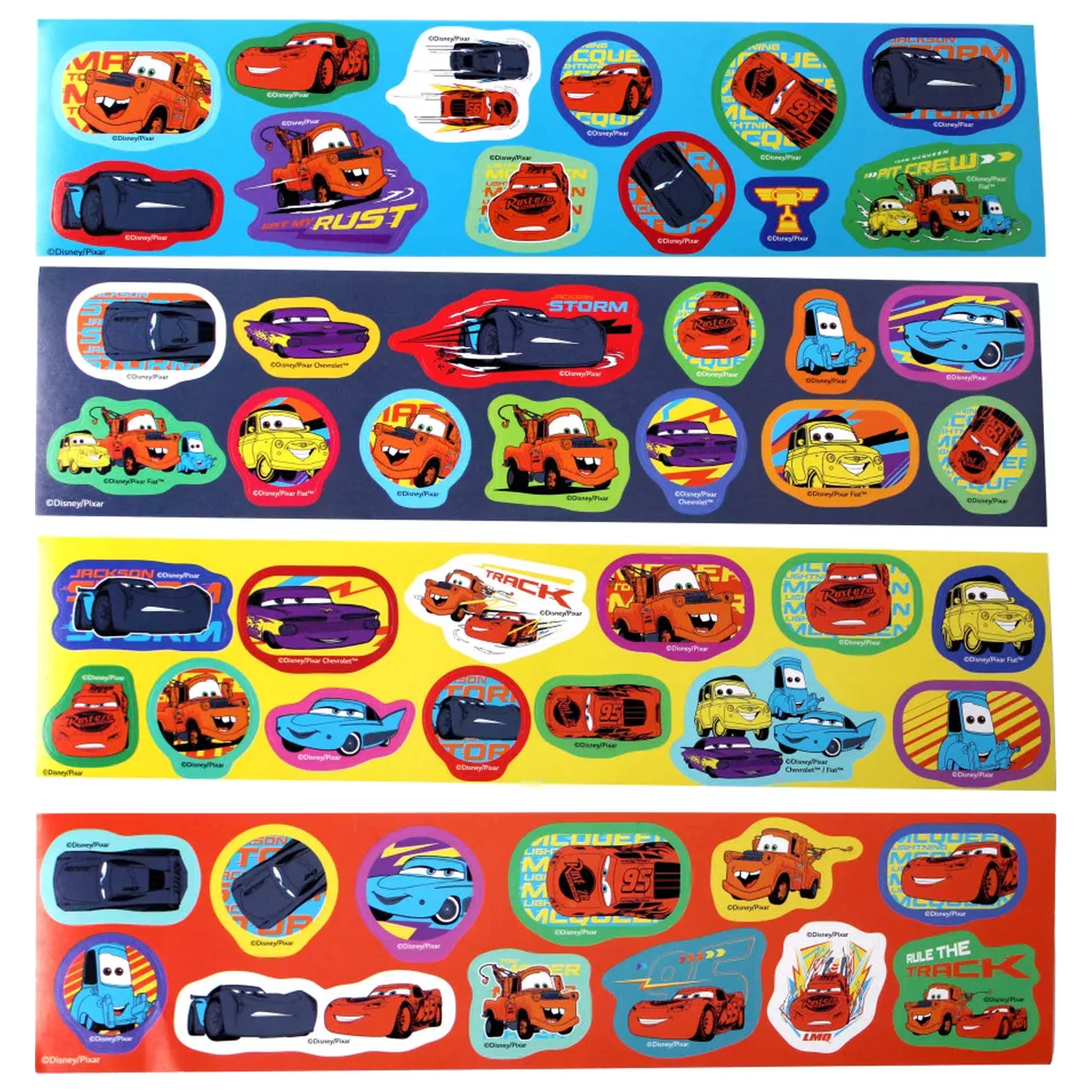 Disney Cars Pripravený Album na nálepky s 50 nálepkami produktová fotografia